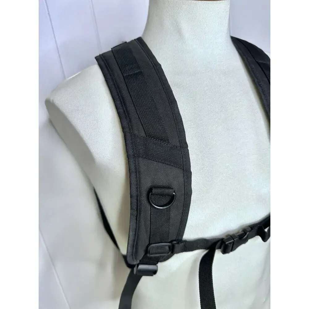 Element Mohave Backpack Black/Blue Front Buckles Y2K Style - Skateboard Street